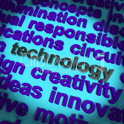 Technology Word Meaning Innovation Software Improvements And Hi