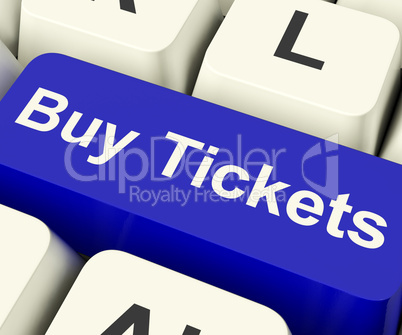 Buy Tickets Computer Key Showing Concert Or Festival Admission P