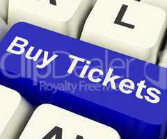 Buy Tickets Computer Key Showing Concert Or Festival Admission P