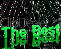 The Best Words With Fireworks Showing Top Quality And Acheivemen