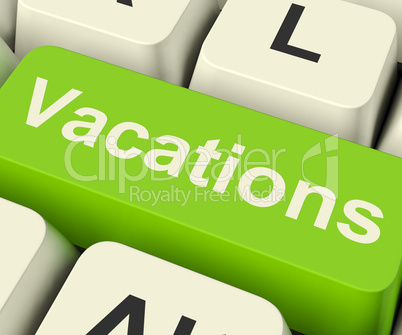 Vacations Computer Key For Booking And Finding Holidays Online
