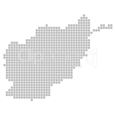 Pixelkarte Afghanistan