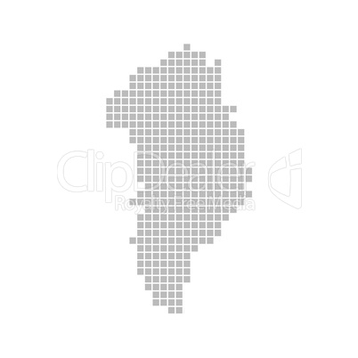Pixelkarte - Grönland