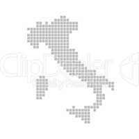 Pixelkarte - Italien