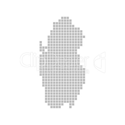 Pixelkarte - Katar