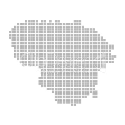 Pixelkarte Litauen