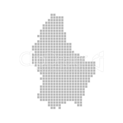 Pixelkarte Luxemburg