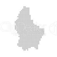 Pixelkarte Luxemburg