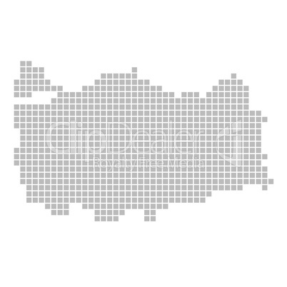Pixelkarte Türkei
