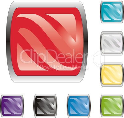 set of glossy buttons