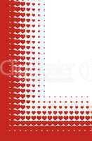 valentines heart halftone background i