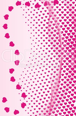 valentines heart halftone background