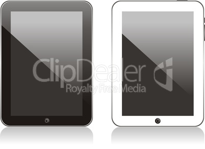 Vector concept tablet  PS, IPAD. No transparency effects. EPS8 Only
