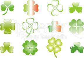 clover or shamrock  for St Patrick?s day