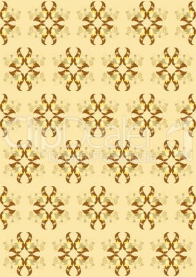 background repeating pattern and wellpaper in yellow color