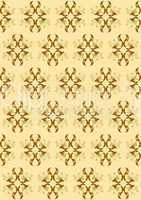background repeating pattern and wellpaper in yellow color