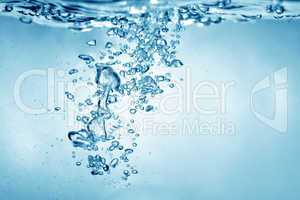 water bubbles background