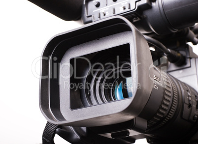 dv-cam camcorder close-up