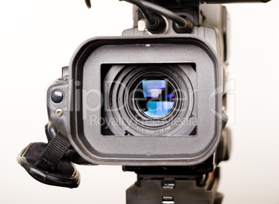 dv-cam camcorder close-up