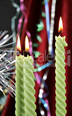 christmas candles