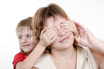 mother and daughter