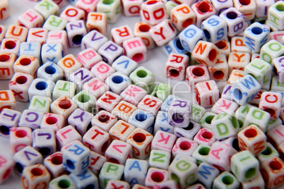 toy bricks with letters