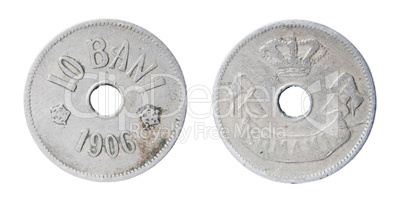 old romanian coin