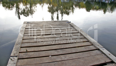 wooden pier