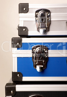 three suitcases