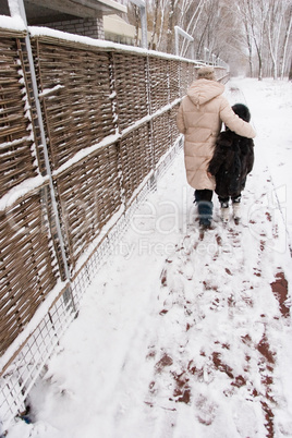 winter walking