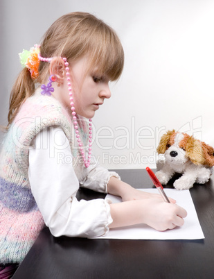 drawing girl drawing girl