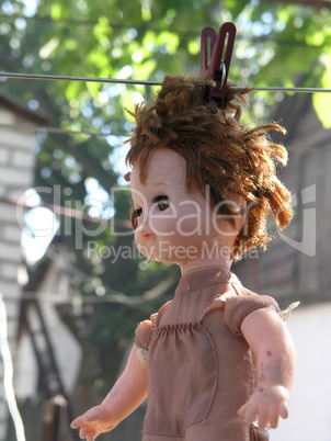 drying doll