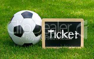 fussball ticket - soccer ticket