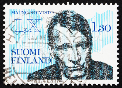 Postage stamp Finland 1983 Mauno Henrik Koivisto, President of F