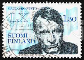 Postage stamp Finland 1983 Mauno Henrik Koivisto, President of F