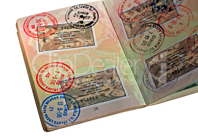UK passport with Turkish visitor visa's