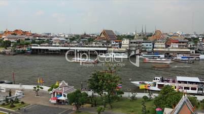 Chao phraya river timelapse
