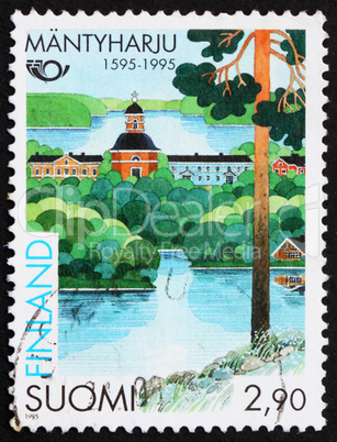 Postage stamp Finland 1995 Town of Mantyharju, Finland