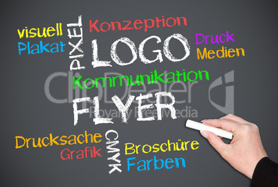 Logo und Flyer
