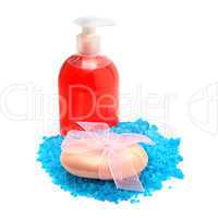 Sea salt and soap