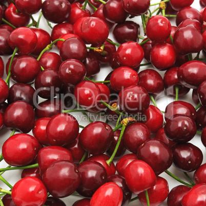 sweet cherries background