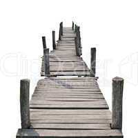 wooden foot bridge