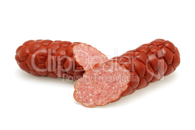 cut sausage