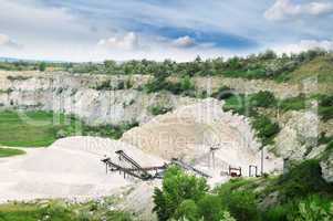 Limestone quarry