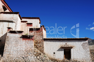 Typical historic Tibetan buildings