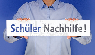 Schüler Nachhilfe !