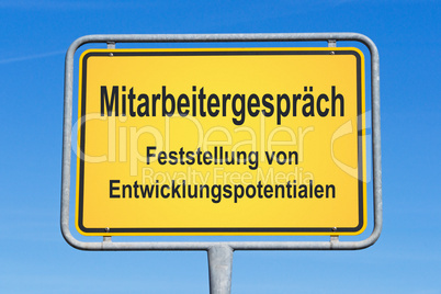 Mitarbeitergespräch