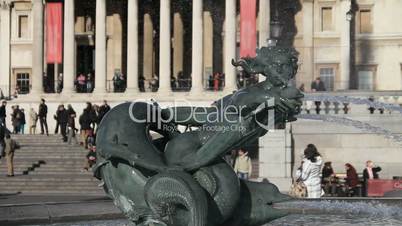 Fountain in Trafalgar Square