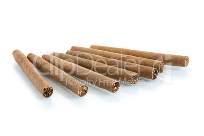 Cigars On White