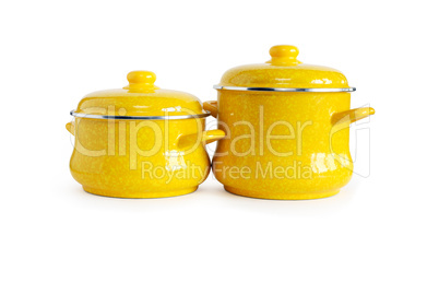 Yellow Saucepans